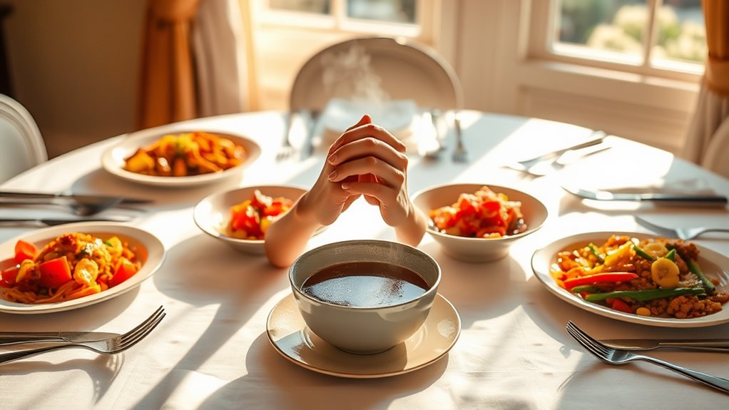 gratitude through meal prayers