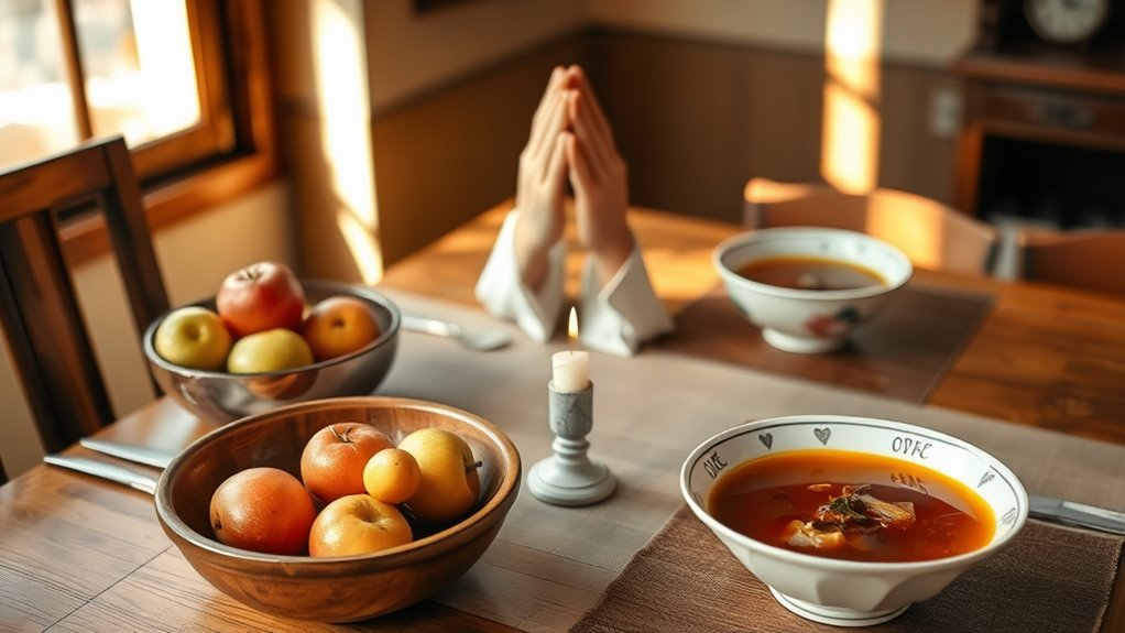 simple daily meal prayers