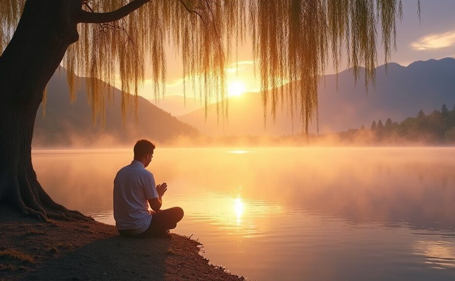 spiritual connection through meditation